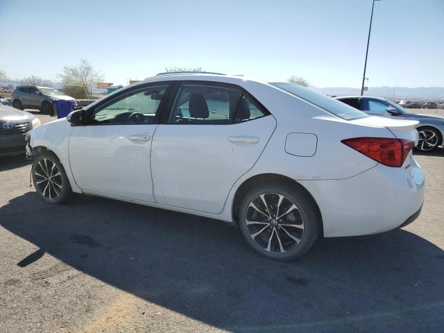2T1BURHE7KC218723 - 2019 TOYOTA COROLLA L WHITE photo 2