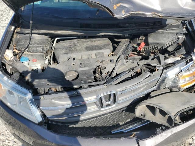 5FNRL5H92DB031725 - 2013 HONDA ODYSSEY TOURING Gris photo 12