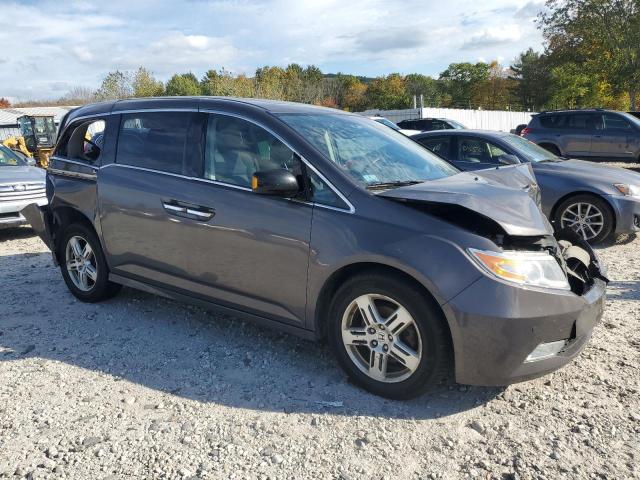 5FNRL5H92DB031725 - 2013 HONDA ODYSSEY TOURING Gris photo 4