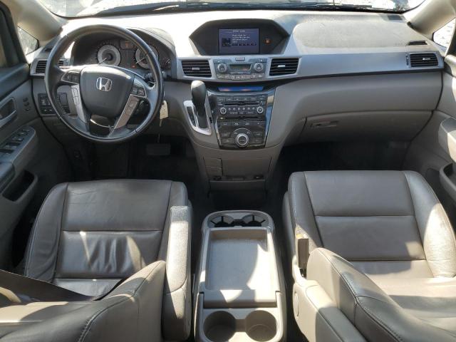 5FNRL5H92DB031725 - 2013 HONDA ODYSSEY TOURING Gris photo 8