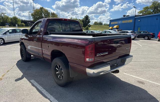 1D7HU16Z02J203606 - 2002 DODGE RAM 1500 MAROON photo 3