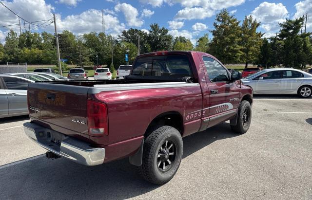 1D7HU16Z02J203606 - 2002 DODGE RAM 1500 MAROON photo 4