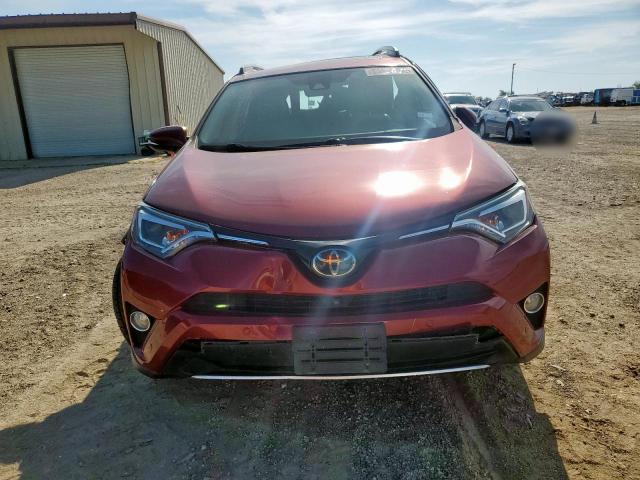 2T3YFREV8JW484796 - 2018 TOYOTA RAV4 LIMITED Czerwony zdjęcie 5