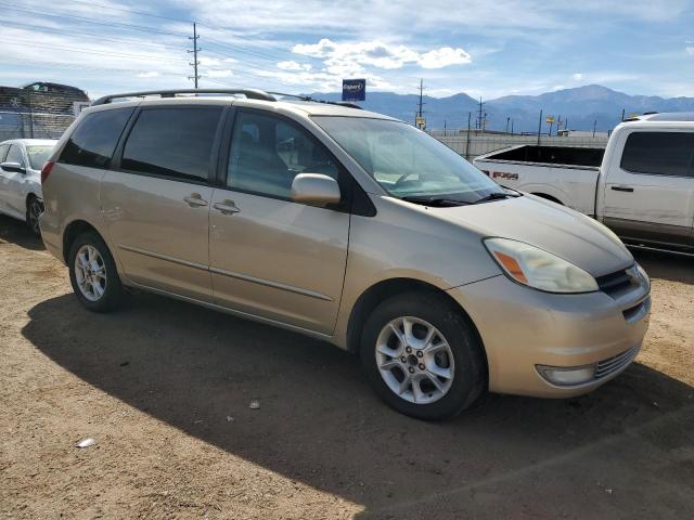 5TDBA22C95S038095 - 2005 TOYOTA SIENNA XLE ოქროსფერი ფოტო 4