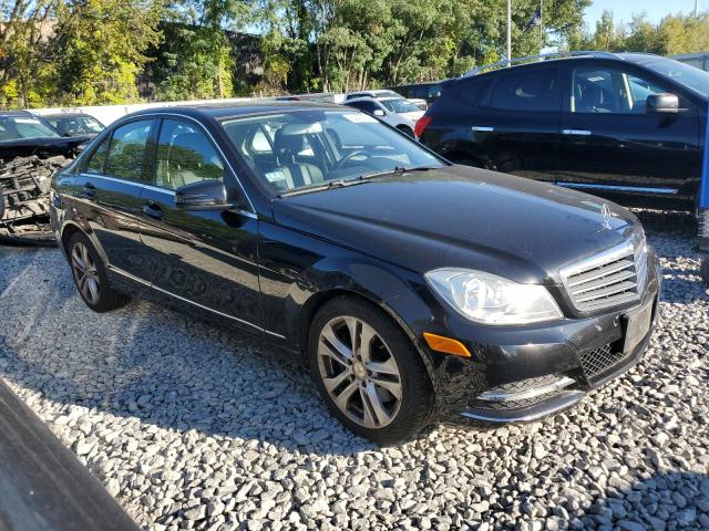 WDDGF8AB6ER305202 - 2014 MERCEDES-BENZ C 300 4MATIC BLACK photo 4
