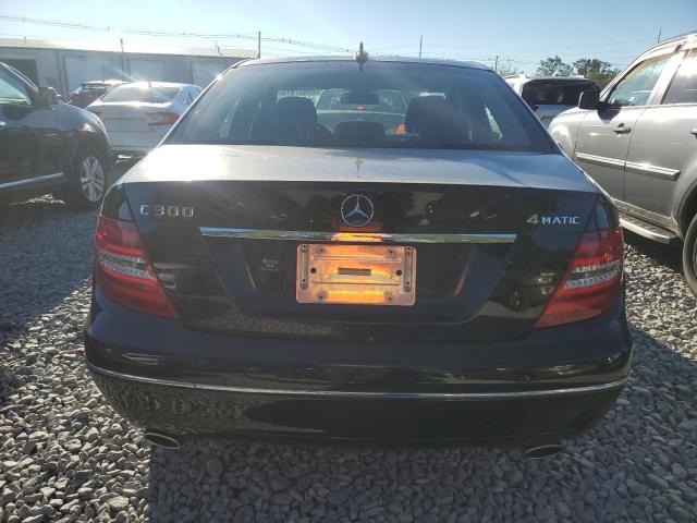 WDDGF8AB6ER305202 - 2014 MERCEDES-BENZ C 300 4MATIC BLACK photo 6