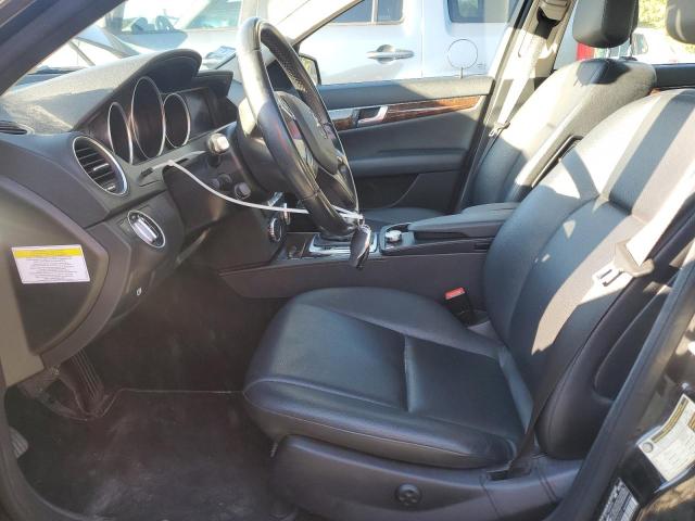 WDDGF8AB6ER305202 - 2014 MERCEDES-BENZ C 300 4MATIC BLACK photo 7