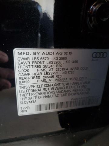 WA1VAAF71HD008782 - 2017 AUDI Q7 PRESTIGE 黑色 照片 13