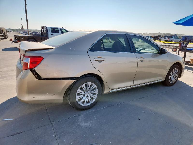 4T1BF1FK6CU079592 - 2012 TOYOTA CAMRY BASE TAN photo 3