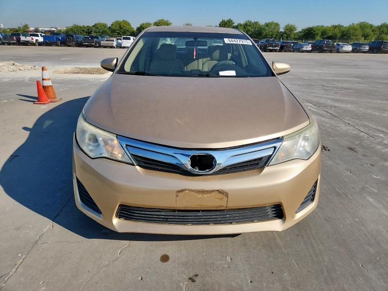 4T1BF1FK6CU079592 - 2012 TOYOTA CAMRY BASE TAN photo 5