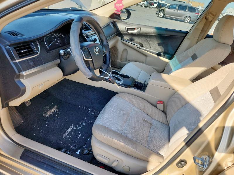 4T1BF1FK6CU079592 - 2012 TOYOTA CAMRY BASE TAN photo 7