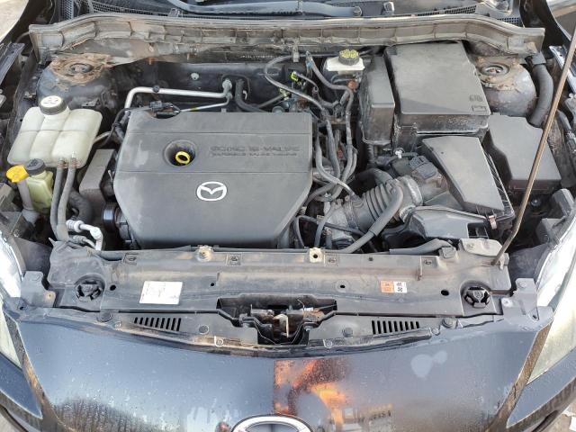 JM1BL1TF3D1731768 - 2013 MAZDA 3 I შავი ფოტო 11