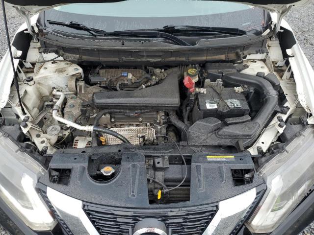 KNMAT2MT5HP503697 - 2017 NISSAN ROGUE S WHITE photo 11