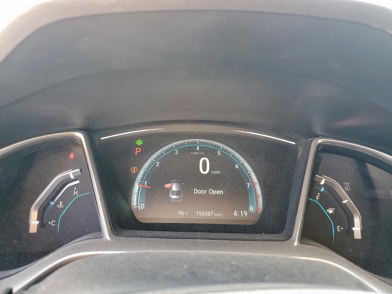 19XFC2F78JE001441 - 2018 HONDA CIVIC EX Szary zdjęcie 9