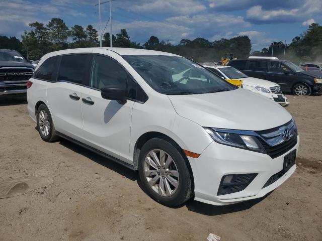5FNRL6H21LB033666 - 2020 HONDA ODYSSEY LX WHITE photo 4