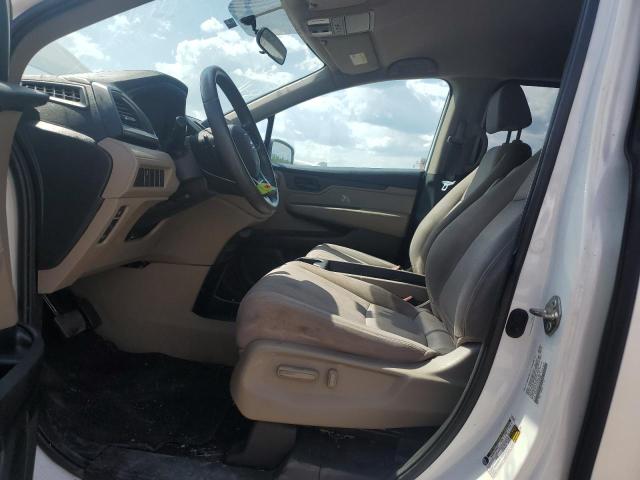 5FNRL6H21LB033666 - 2020 HONDA ODYSSEY LX WHITE photo 7