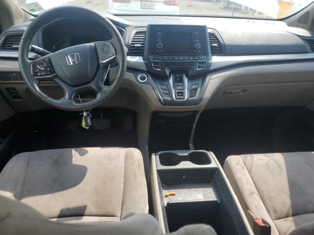 5FNRL6H21LB033666 - 2020 HONDA ODYSSEY LX WHITE photo 8