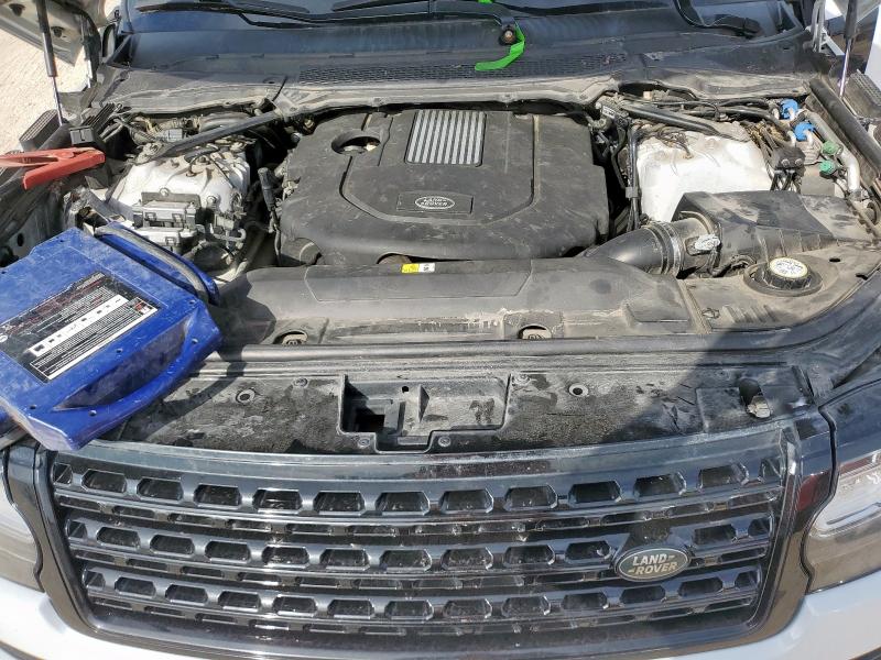 SALGS2KF1GA249376 - 2016 LAND ROVER RANGE ROVE HSE WHITE photo 12