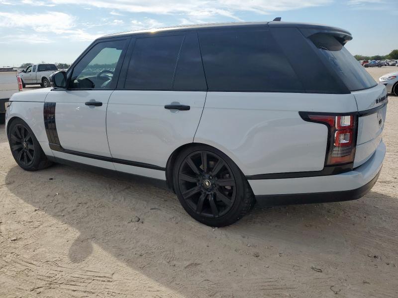 SALGS2KF1GA249376 - 2016 LAND ROVER RANGE ROVE HSE WHITE photo 2