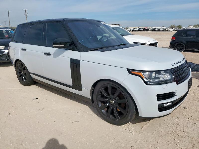 SALGS2KF1GA249376 - 2016 LAND ROVER RANGE ROVE HSE WHITE photo 4