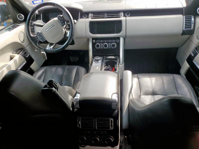 SALGS2KF1GA249376 - 2016 LAND ROVER RANGE ROVE HSE WHITE photo 8