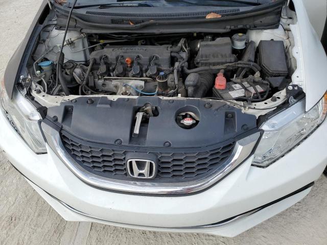 19XFB2F77FE097329 - 2015 HONDA CIVIC SE WHITE photo 11