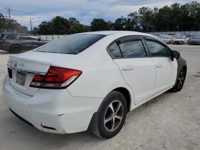 19XFB2F77FE097329 - 2015 HONDA CIVIC SE WHITE photo 3