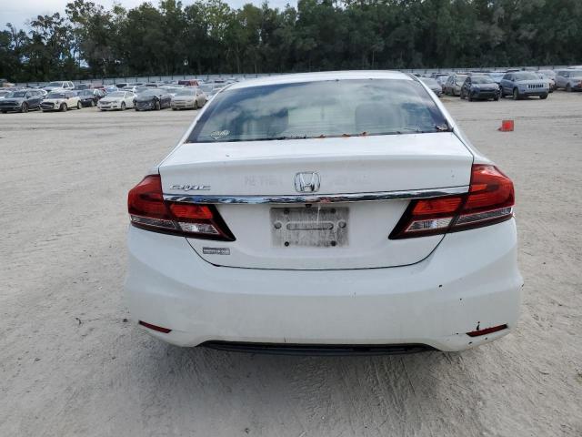 19XFB2F77FE097329 - 2015 HONDA CIVIC SE WHITE photo 6