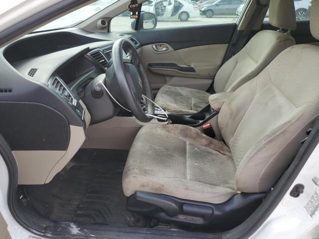 19XFB2F77FE097329 - 2015 HONDA CIVIC SE WHITE photo 7