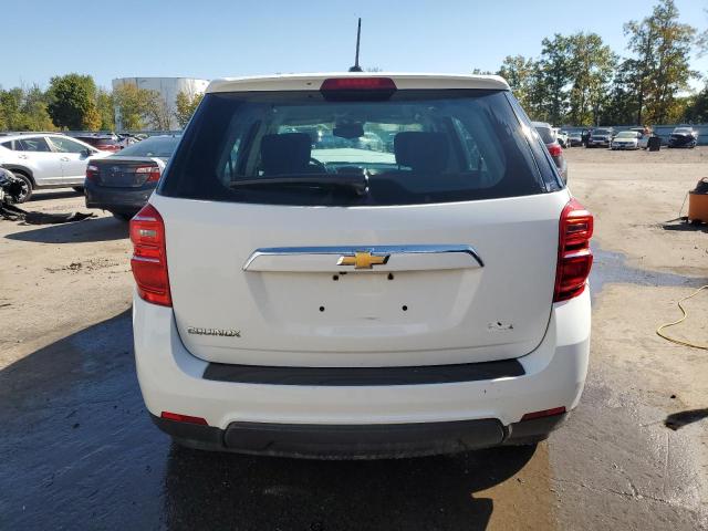 2GNALBEK4H1512319 - 2017 CHEVROLET EQUINOX LS WHITE photo 6