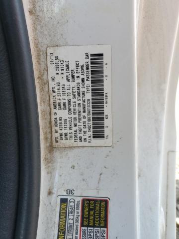 1HGCT1B87DA010328 - 2013 HONDA ACCORD EXL Ağ foto 12