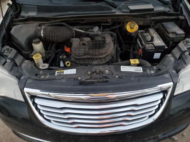 2C4RC1CG8FR582246 - 2015 CHRYSLER TOWN & COU TOURING L BLACK photo 12