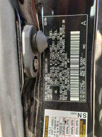 JTEBU14R760098928 - 2006 TOYOTA 4RUNNER SR5 Noir photo 13