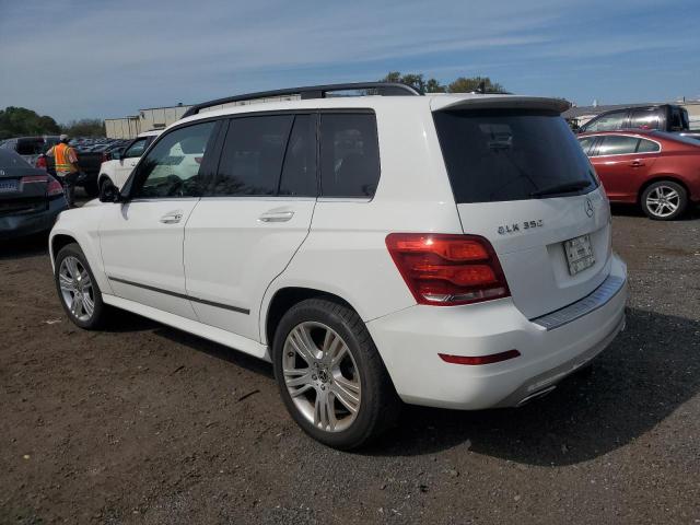 WDCGG8JB4DG142576 - 2013 MERCEDES-BENZ GLK 350 4MATIC WHITE photo 2
