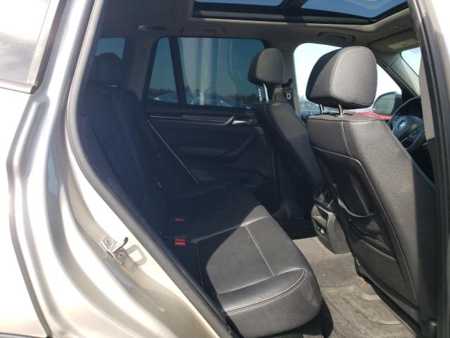 5UXWX9C50G0D64707 - 2016 BMW X3 XDRIVE28I SILVER photo 11