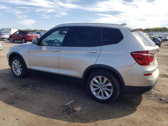 5UXWX9C50G0D64707 - 2016 BMW X3 XDRIVE28I SILVER photo 2