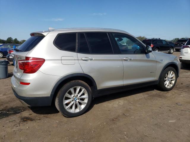 5UXWX9C50G0D64707 - 2016 BMW X3 XDRIVE28I SILVER photo 3