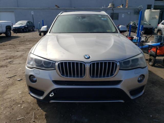 5UXWX9C50G0D64707 - 2016 BMW X3 XDRIVE28I SILVER photo 5