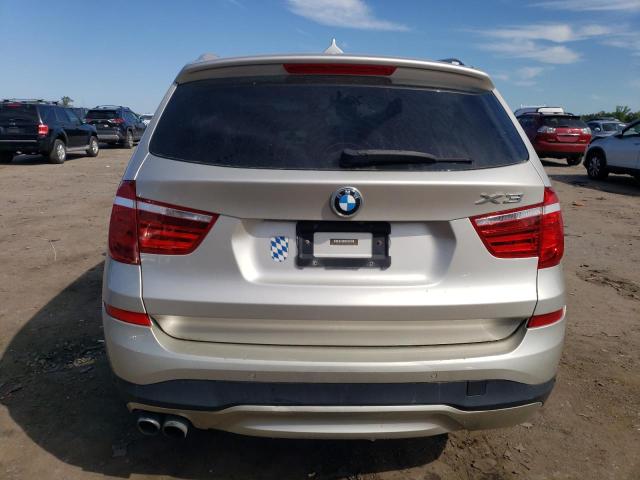 5UXWX9C50G0D64707 - 2016 BMW X3 XDRIVE28I SILVER photo 6