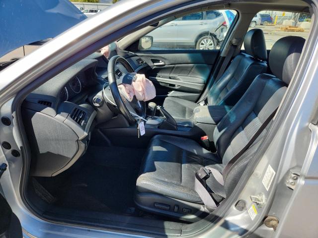 JHMCP26838C009818 - 2008 HONDA ACCORD EXL SILVER photo 7