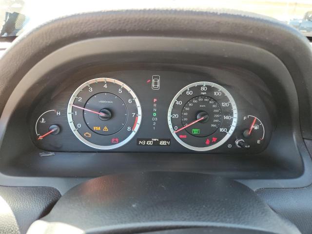 JHMCP26838C009818 - 2008 HONDA ACCORD EXL SILVER photo 9