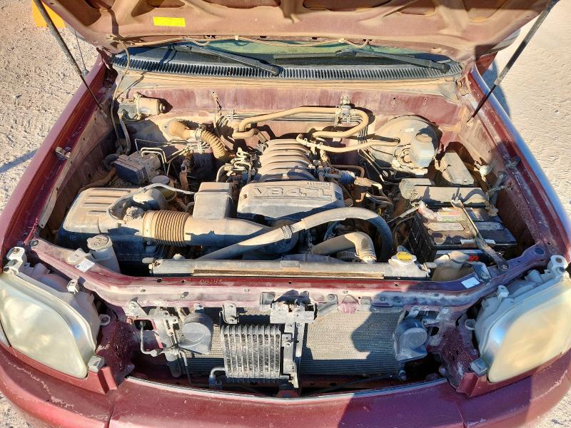 5TBET34106S542182 - 2006 TOYOTA TUNDRA DOUBLE CAB SR5 BURGUNDY photo 11