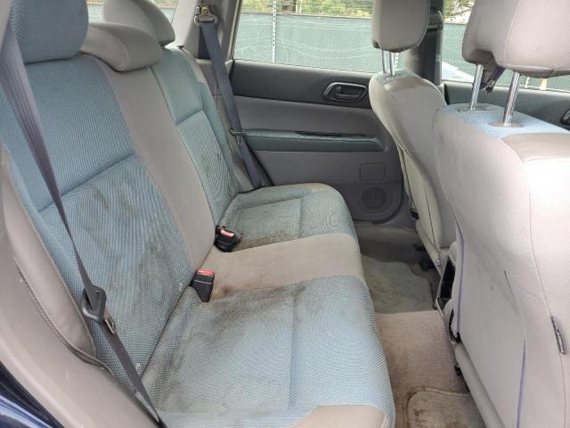 JF1SG63625H747928 - 2005 SUBARU FORESTER 2.5X BLUE photo 11