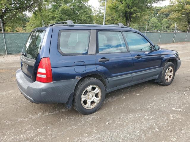 JF1SG63625H747928 - 2005 SUBARU FORESTER 2.5X BLUE photo 3