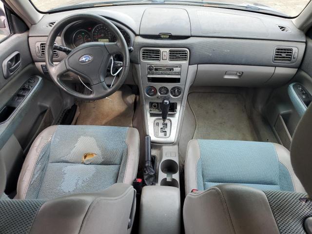 JF1SG63625H747928 - 2005 SUBARU FORESTER 2.5X BLUE photo 8