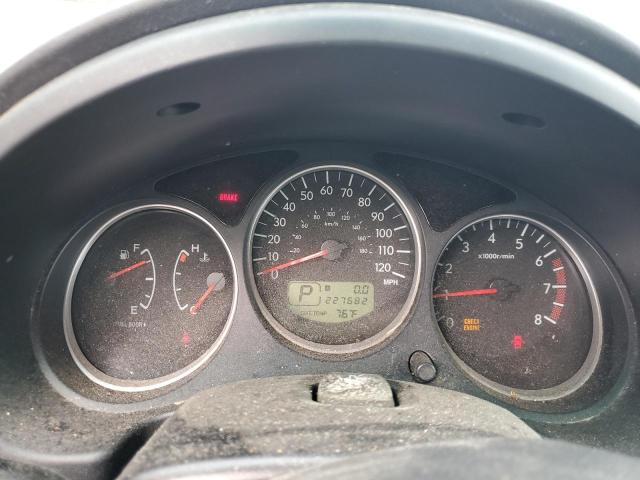 JF1SG63625H747928 - 2005 SUBARU FORESTER 2.5X BLUE photo 9