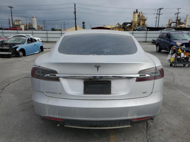 5YJSA1CG6DFP23802 - 2013 TESLA MODEL S فضي صورة 6