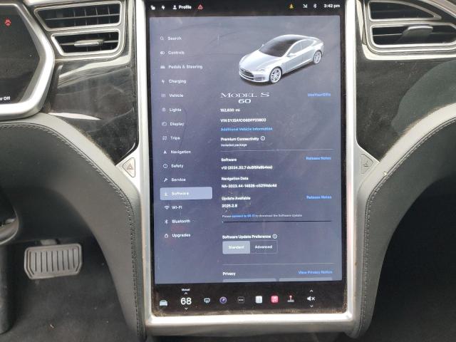 5YJSA1CG6DFP23802 - 2013 TESLA MODEL S فضي صورة 9