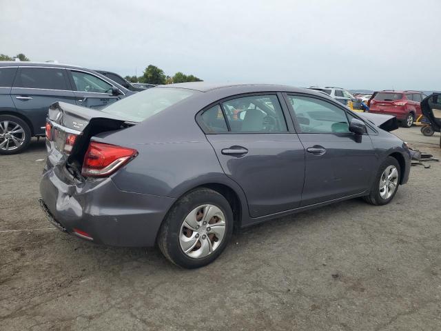 2HGFB2F56FH557990 - 2015 HONDA CIVIC LX GRAY photo 3