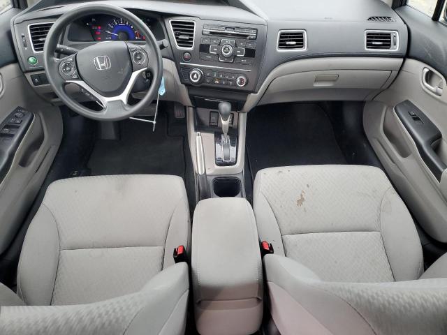 2HGFB2F56FH557990 - 2015 HONDA CIVIC LX GRAY photo 8